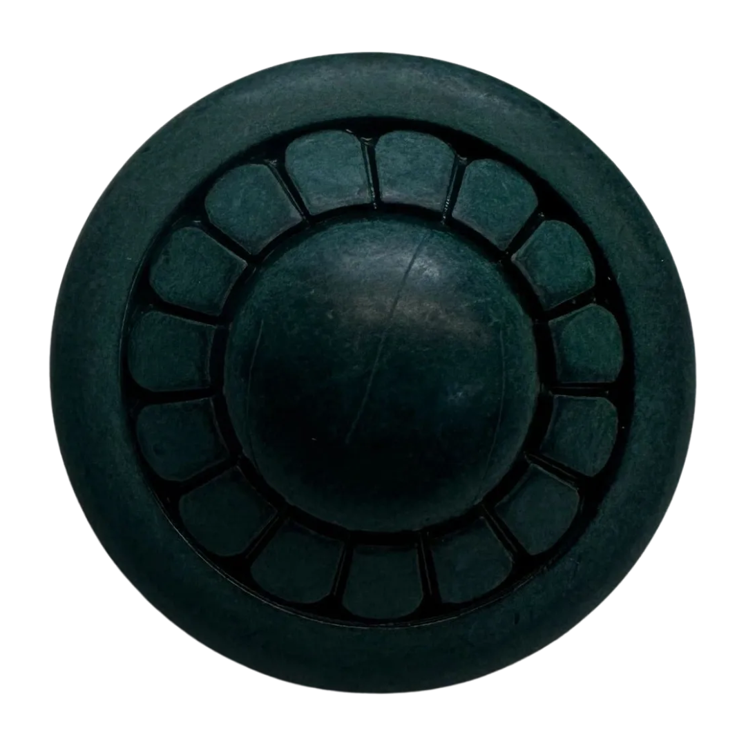 Hand Dyed Green Buttons – 28mm Shank – Sold Individually