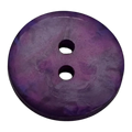 Purple button 18mm pearly iridescent finish sold individually