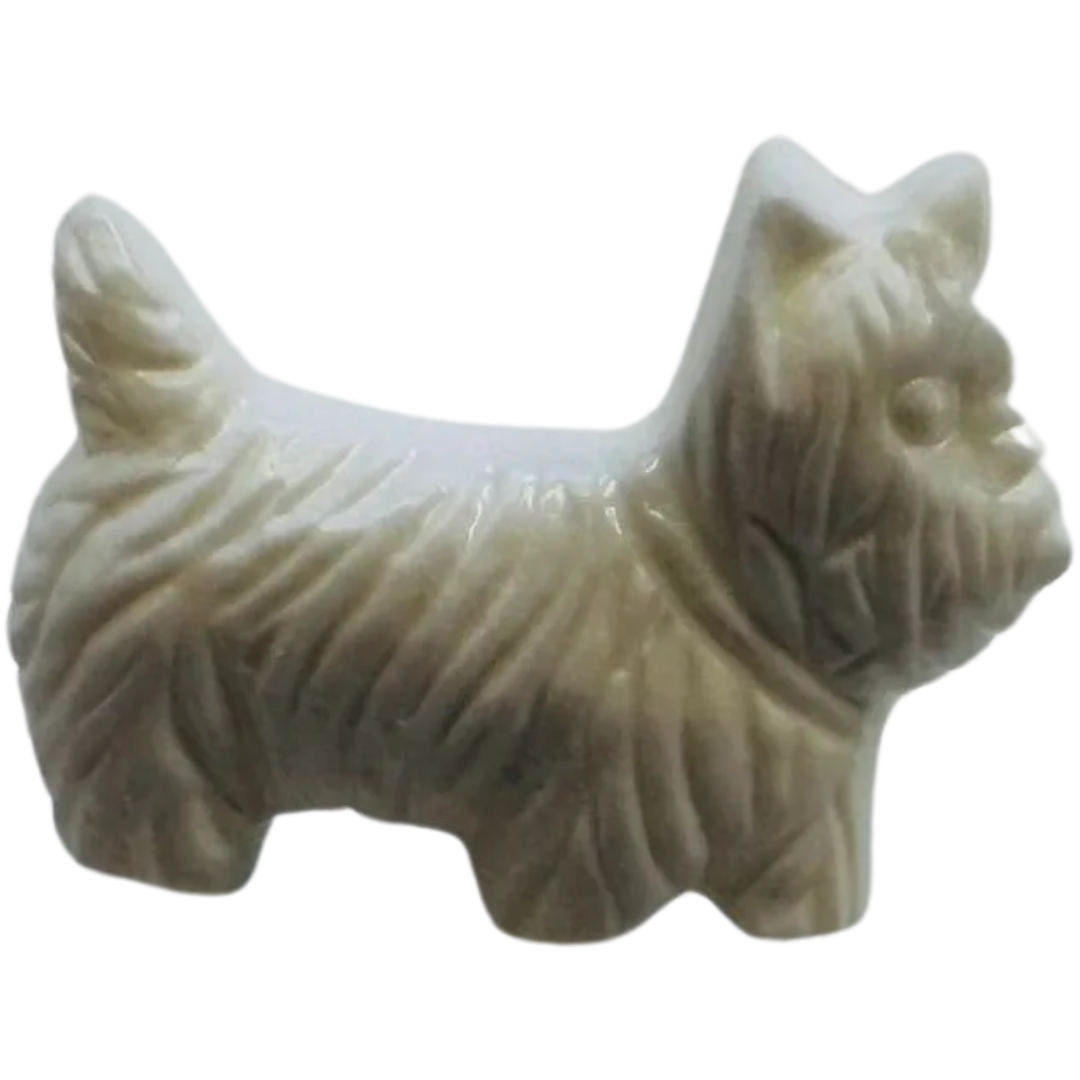 Westie Dog Buttons – 17mm White Novelty Terrier Buttons – Sold Individually