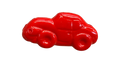 Red car button 28 x 18mm novelty design sold individually