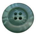 Sea Green Button – 26mm Hand Dyed – Sold Individually