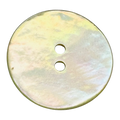 Cream button 23mm iridescent agoya shell sold individually