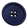 Navy Blue Buttons 18mm – Recycled Paper & Polyester by Union Knopf – Sold Individually
