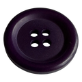 Purple button 27mm with a soft sheen finish sold individually