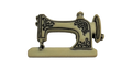 Sewing machine button 31mm cream and black sold individually