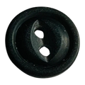 Black button 11.5mm matte finish sold individually