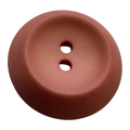 Dill Button – Coral Matte Finish – 34mm – Premium Designer Button – Sold Individually
