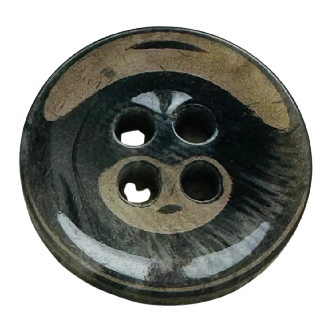 Grey Marbled Buttons – 15mm Cardigan & Blouse Buttons – Sold Individually