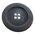 Grey Coat Button 34mm – Large Matte Finish – Sold Individually