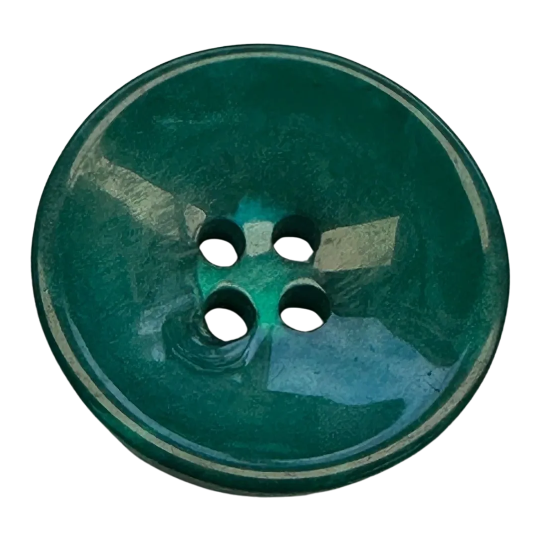 Jade Green Button 20mm – Hand Dyed Cardigan & Jacket Button – Sold Individually
