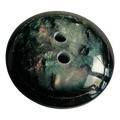 Blue button 20mm with an iridescent finish sold individually