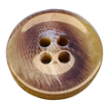 Caramel Marbled Cardigan Button – 18mm, 28L, 11/16 inch – Sold Individually