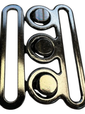 Gunmetal Clasp Buckle for 50mm Belt – Statement Coat and Garment Fastener