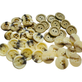 Aran Cardigan Button Bundle 19mm – 40 Mixed Buttons – Natural Knitting & Sewing Buttons