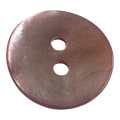 Pink button 15mm eco agoya shell sold individually