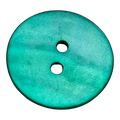 Turquoise button 20mm agoya shell sold individually