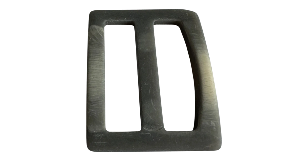 Grey buckle matt ombre finish to fit a strap 30mm