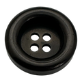 Black button 28mm chunky design sold individually