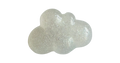 Glitter Cloud Shank Button – 26 x 20mm Opaque Sparkle Cloud Button – Sold Individually