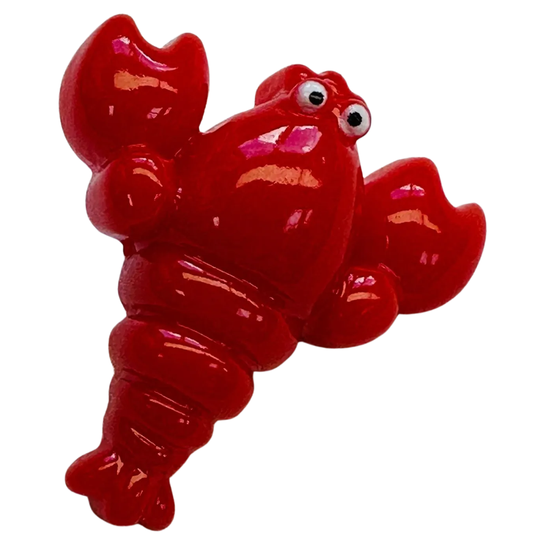 Cornish Lobster Buttons 25 x 27mm – Novelty Shank Buttons