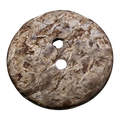 Coconut Shell Button – Natural Brown – 23mm – Eco Button – Sold Individually