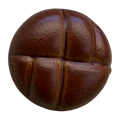 Brown Imitation Leather Cardigan Button – 20mm Shank Button