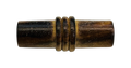 Burnt wood toggle button 30mm sold individually