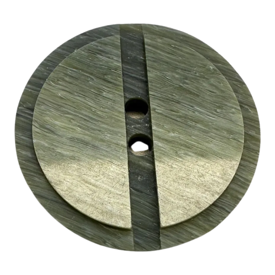 Sage Green Cardigan Button – 20mm – Textured Finish – Sold Individually