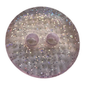 Pink Glitter Buttons – 13mm Sparkle Finish – Sold Individually