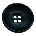 18mm Black Matte Sleeve Button – Single Button