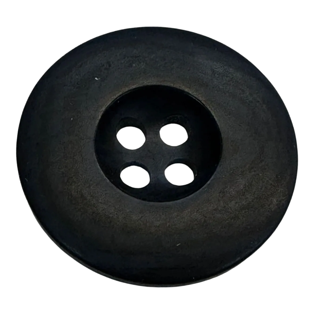 Navy button 28mm watermark design sold individually