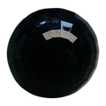 Black Faceted Shank Button 15mm (24L / 5/8”) – Gloss Finish – Sold Individually