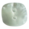 Cream button 11mm with a pearlised finish sold individually