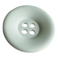 White button 23mm matt finish sold individually