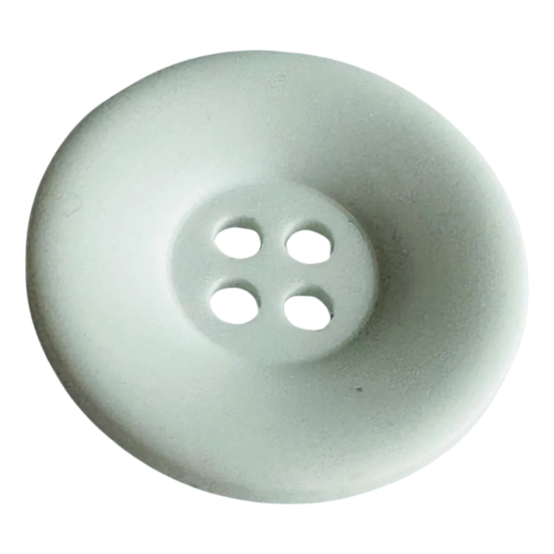 White button 23mm matt finish sold individually