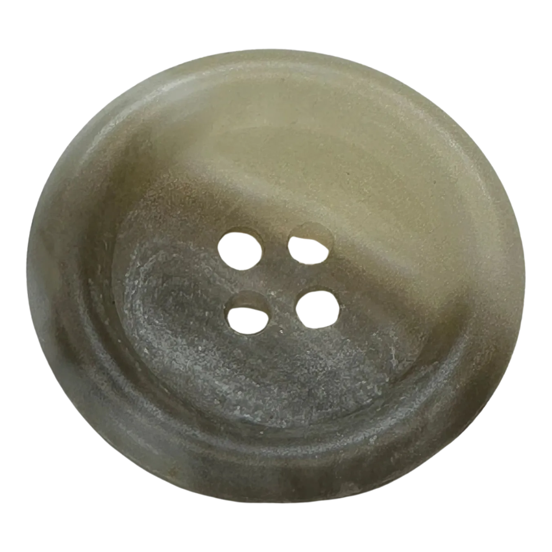 25mm Cream Taupe Marbled Button – Jacket & Coat Button – Sold Individually